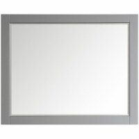 Vinnova Florence 48  Bathroom Vanity Framed Wall Mirror in Gray