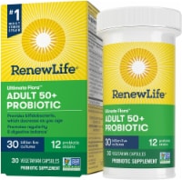 Renew Life Probiotic Adult 50 Plus Daily Supplement Capsules