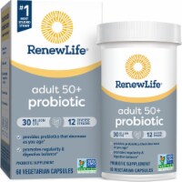 Renew Life Probiotic Adult 50 Plus Daily Supplement Capsules
