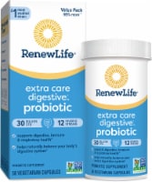 Renew Life® Extra Care Digestive™ Probiotic Capsules Value Pack Perspective: Main