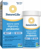 Renew Life® Extra Care Digestive™ Probiotic Capsules Value Pack Perspective: Main
