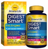 Renew Life Digest Smart Kids Enzyme Berry Blast Chewable Tablets Perspective: Main