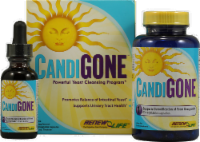 Renew Life Candi Gone Liquid & Capsule Cleansing Program Kit Perspective: Main