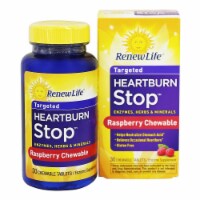 Renew Life Heartburn Stop, 30 Chewable Tablets Perspective: Main