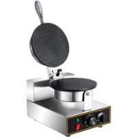 Commercial 110V Electric Nonstick Ice Cream Waffle Cone Baker Maker Machine