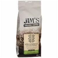 Jim's Organic Coffee Colombian - Whole Bean 12 oz Pkg