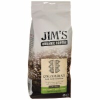 Jim's Organic Coffee Colombian - Whole Bean 12 oz Pkg