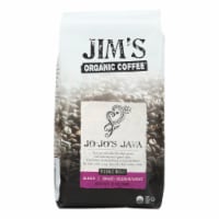 Jim's Organic Coffee Jo-Jo's Java Medium Light Roast Whole Bean Coffee
