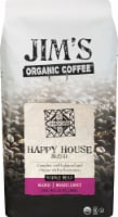 Jim's Organic Happy House Blend Whole Bean Coffee