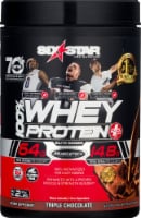 Six Star Triple Chocolate Whey Protein Powder Chocolate Perspective: Main