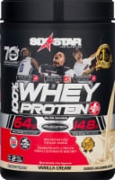 Six Star Vanilla Cream Whey Protein Powder Perspective: Main