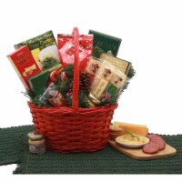 Holiday Snacker Gift Basket- Christmas gift basket - Holiday Gift Basket