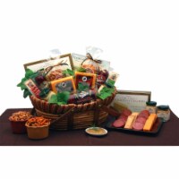 Savory Favorites Meat and Cheese Gift Basket - meat and cheese gift baskets