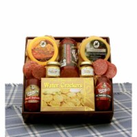 Hearty Favorites Meat & Cheese sampler - meat and cheese gift baskets