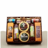 Deluxe Meat & Cheese Assortment Gift Set - meat and cheese gift baskets