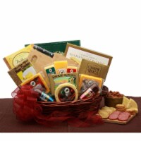 Fancy Favorites Gourmet Gift Basket - meat and cheese gift baskets