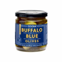 Divina Buffalo Blue Green Olives Stuffed with Spicy Buffalo Blue Cheese