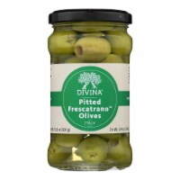 Divina - Olives Pitted Frescatrano - Case of 6 - 4.9 oz.