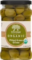 Divina Organic Pitted Green Olives