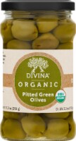 Divina Organic Pitted Green Olives