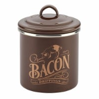 Ayesha Curry 09080 Ayesha Collection Enamel on Steel Bacon Grease Cans, Brown Sugar & Basil