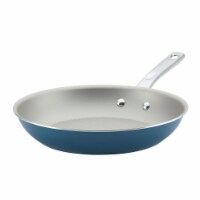 Ayesha Curry 10776 Porcelain Enamel Nonstick Skillet, 11.5 in. - Twilight Teal