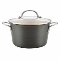 Ayesha Curry Hard Anodized Aluminum Covered Saucepot, 4.5 qt.