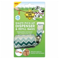 Bramton 102171 Bags on Board Waste Pick-Up Dispenser & Refill Bags - 14ct