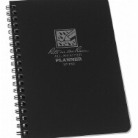 Rite in the Rain Planner,4-1/16  x 7  Sheet,Black,1/4  H  P52