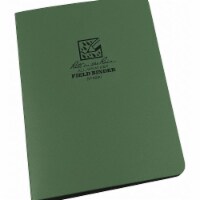 Rite in the Rain 6-Ring Field Binder,1/2 ,Green  9200