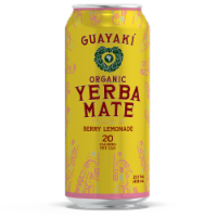 Guayaki Organic Yerba Mate Berry Lemonade Tea Perspective: Main