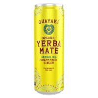 Guayaki Yerba Mate Grapefruit Ginger Soda