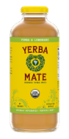 Guayaki Yerba Mate Yerba & Lemonade Tea Bottle Perspective: Main