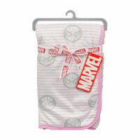 DDI 2345274 Baby Girls' Baby Blanket - Pink & Grey  Marvel Spiderman Case of 24