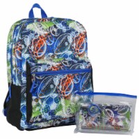 Cudlie 9-1 Set Sports Balls Backpack Perspective: Main