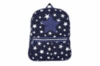 Cudlie Fashion Backpack - Glitter Denim Stars