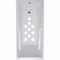 VersaTractiion's Kahuna Grip 3 in. x 3 in. Circle Mat in White - Pack of 10
