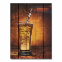 Day Dream AAL2836 28 x 36 in. Amber Ale Inside & Outside wood Wall Art