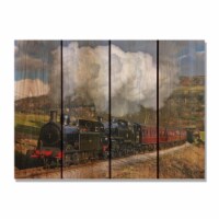 Day Dream AA2215 22 x 16 in. All Aboard Inside & Outside Cedar Wall Art