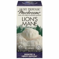 Host Defense® Mushrooms™Memory and Nerve Support Lions Mane Capsules Perspective: Main