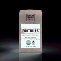 Boulder Organic Coffee® Fair Trade Organic Foothills Medlim Roast Coffee Blend Perspective: Main