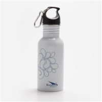 Bluewave Lifestyle BPA Free Stainless Steel Droplet Sports Bottle, Winter White Perspective: Main
