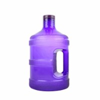 H8O PG1GTH-48-Purple 1 gal Round Water Bottle with 48 mm Cap, Purple