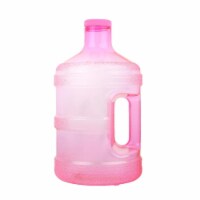 H8O PG1GTH-48-Pink 1 gal Round Water Bottle with 48 mm Cap, Pink