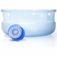 Goldwell Designs CP55Y-5 55 mm Designs One Time Use No Spill Cap for Crown Top Bottles - 5 Pi