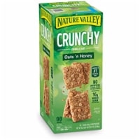 Nature Valley Crunchy Granola Bars Oats 'N Honey 98 Bars Of 2 bar Pouches of 49ct-1.49oz