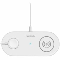 Naztech 14602 Power Pad Duo Qi Wireless Fast Charger - White