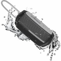 HyperGear Wave Water Resistant Wireless Speaker with Extended Battery Life (WATER-PRNT) Grey
