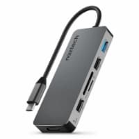 Naztech 15593 MaxDrive 7 Space Grey Universal USB-C Hub