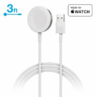 Naztech 15599 White 3 Ft Magnetic Charging Cable For Apple Watch